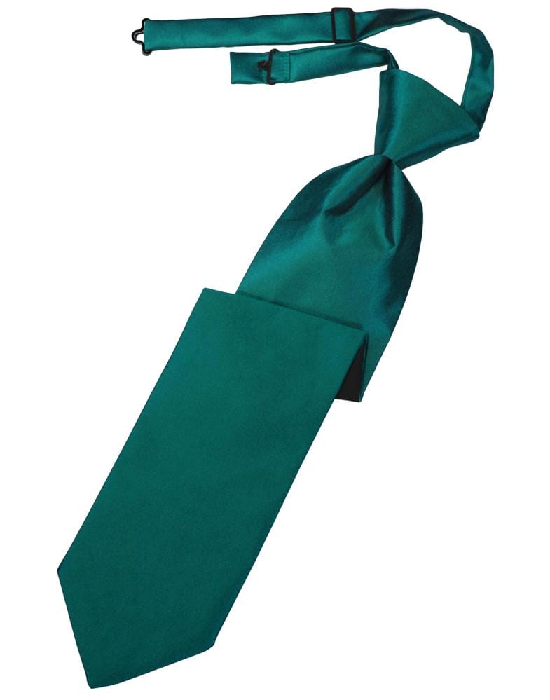 Cardi Jade Luxury Satin Kids Necktie