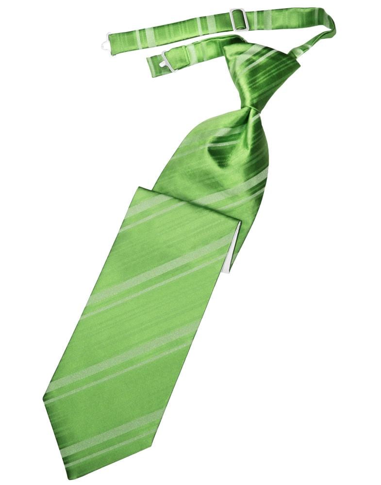 Cardi Kelly Striped Satin Kids Necktie