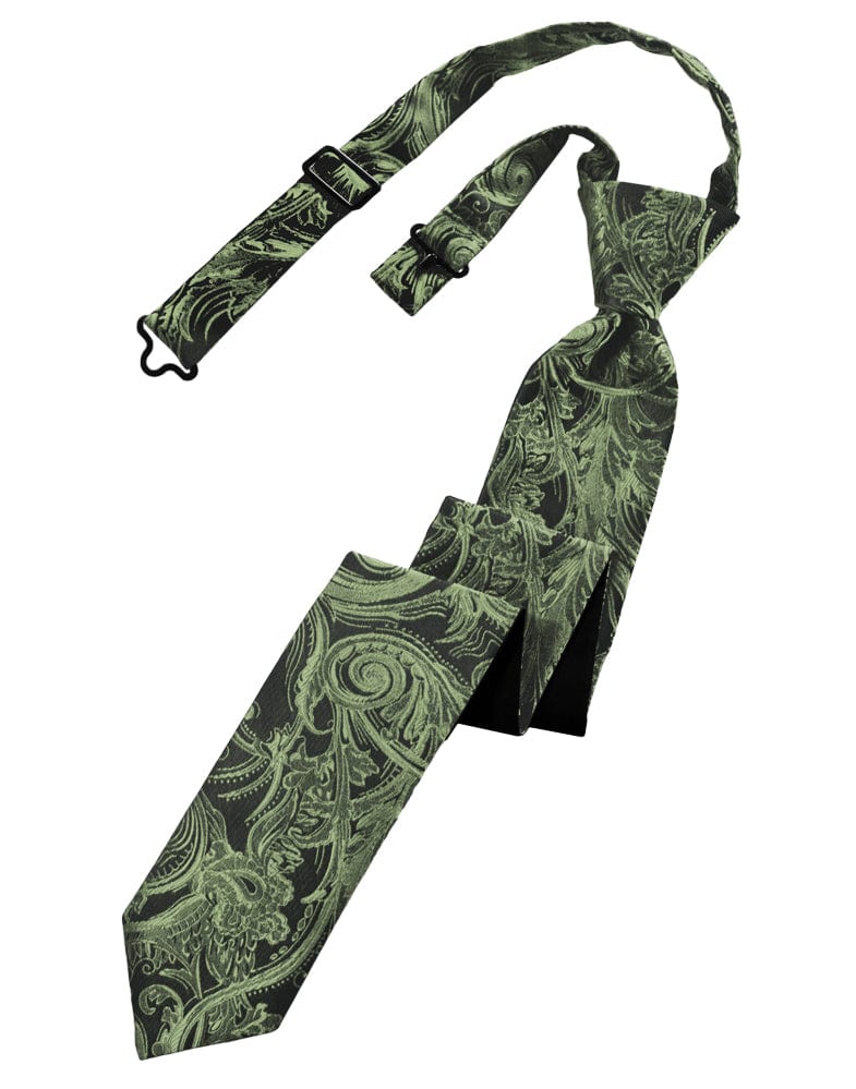 Classic Collection Fern Tapestry Skinny Windsor Tie