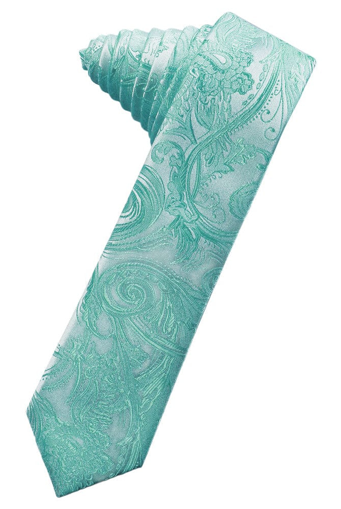 Classic Collection Mermaid Tapestry Skinny Necktie