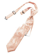 Classic Collection Peach Tapestry Skinny Windsor Tie