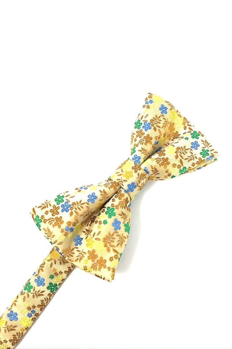 Cardi Pre-Tied Gold Enchantment Kids Bow Tie