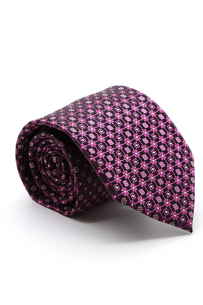Ferrecci Fuchsia Fairfax Necktie