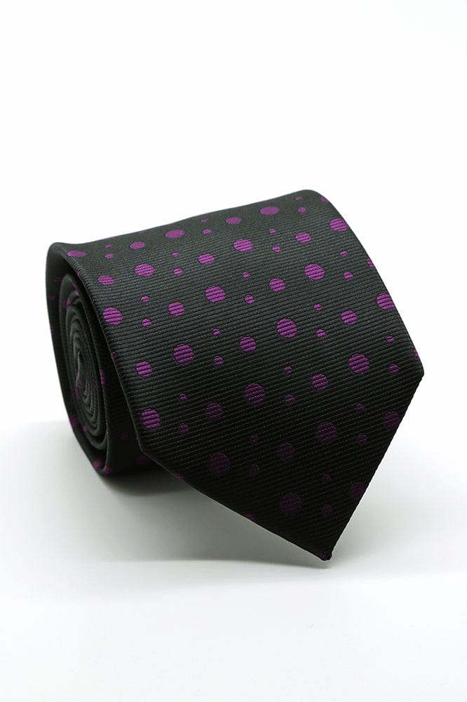 Ferrecci Black Montclair Necktie