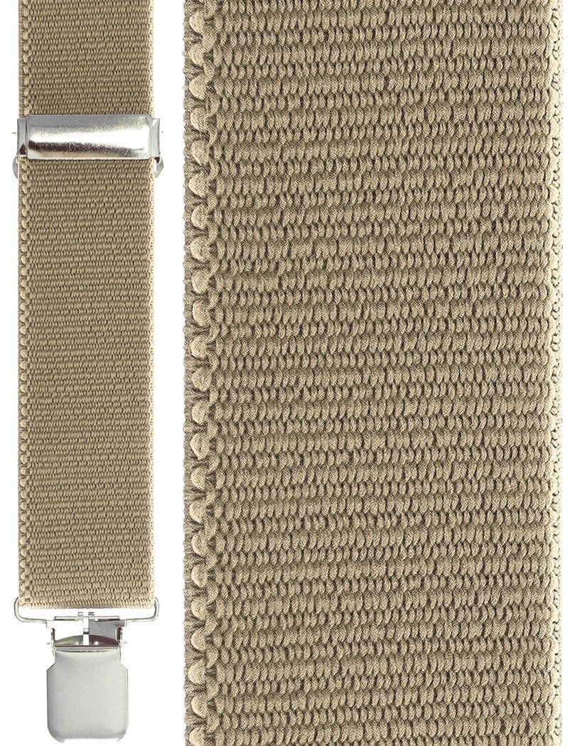 Cardi "Khaki Terry Casual" Suspenders