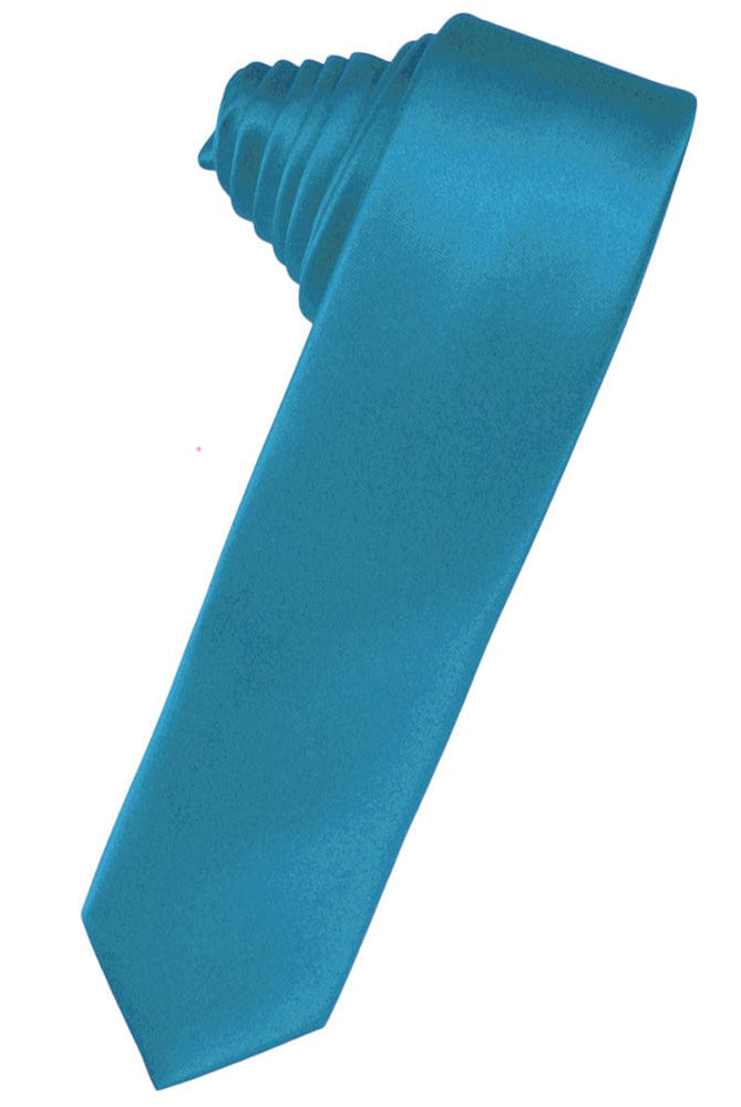 Classic Collection Pacific Luxury Satin Skinny Necktie