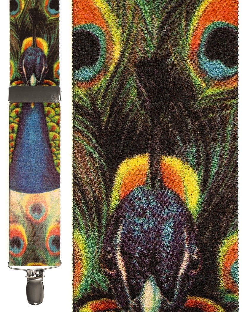 Cardi "Peacock" Suspenders