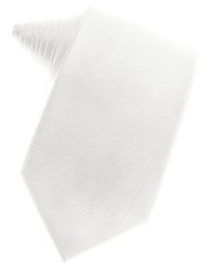 Cardi Diamond White Herringbone Necktie