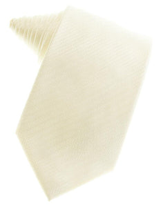 Cardi Ivory Herringbone Necktie