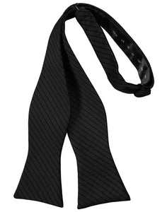 Cardi Self Tie Black Palermo Bow Tie