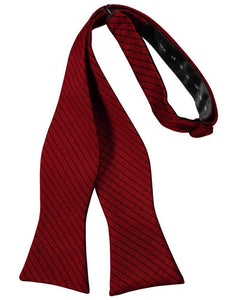 Cardi Self Tie Claret Palermo Bow Tie