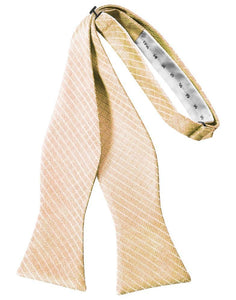 Cardi Self Tie Peach Palermo Bow Tie