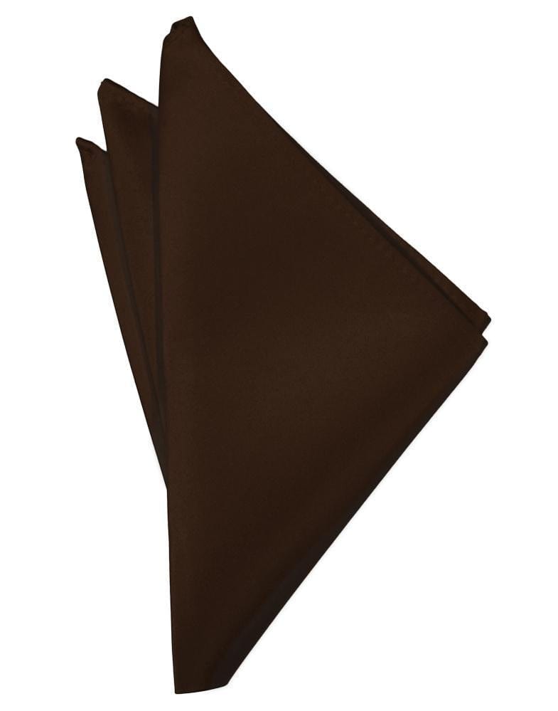 Cardi Chocolate Luxury Satin Pocket Square
