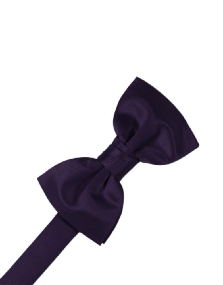 Cardi Pre-Tied Lapis Luxury Satin Bow Tie