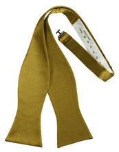 Cardi Self Tie New Gold Luxury Satin Bow Tie