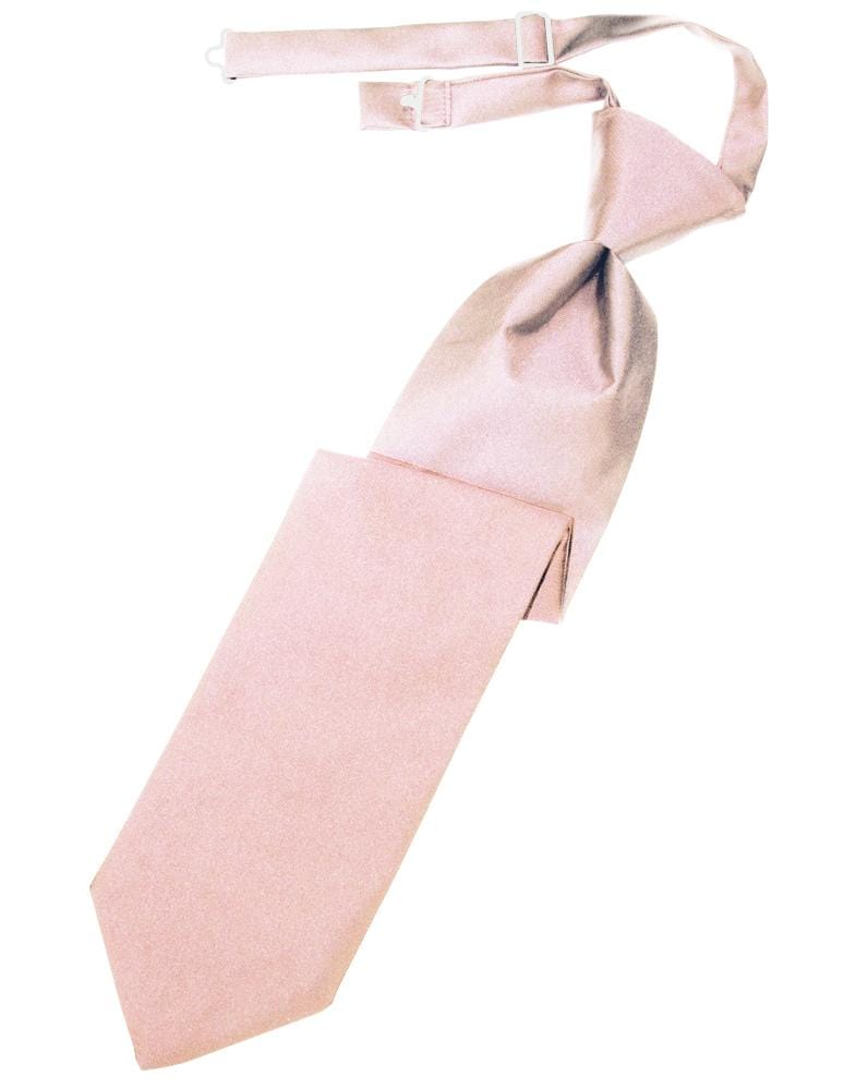 Cardi Pink Luxury Satin Kids Necktie