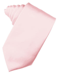 Cardi Pink Luxury Satin Necktie