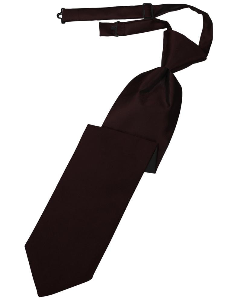 Cardi Truffle Luxury Satin Kids Necktie