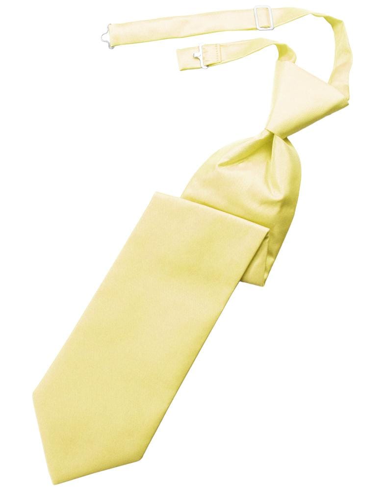 Cardi Buttercup Solid Twill Kids Necktie