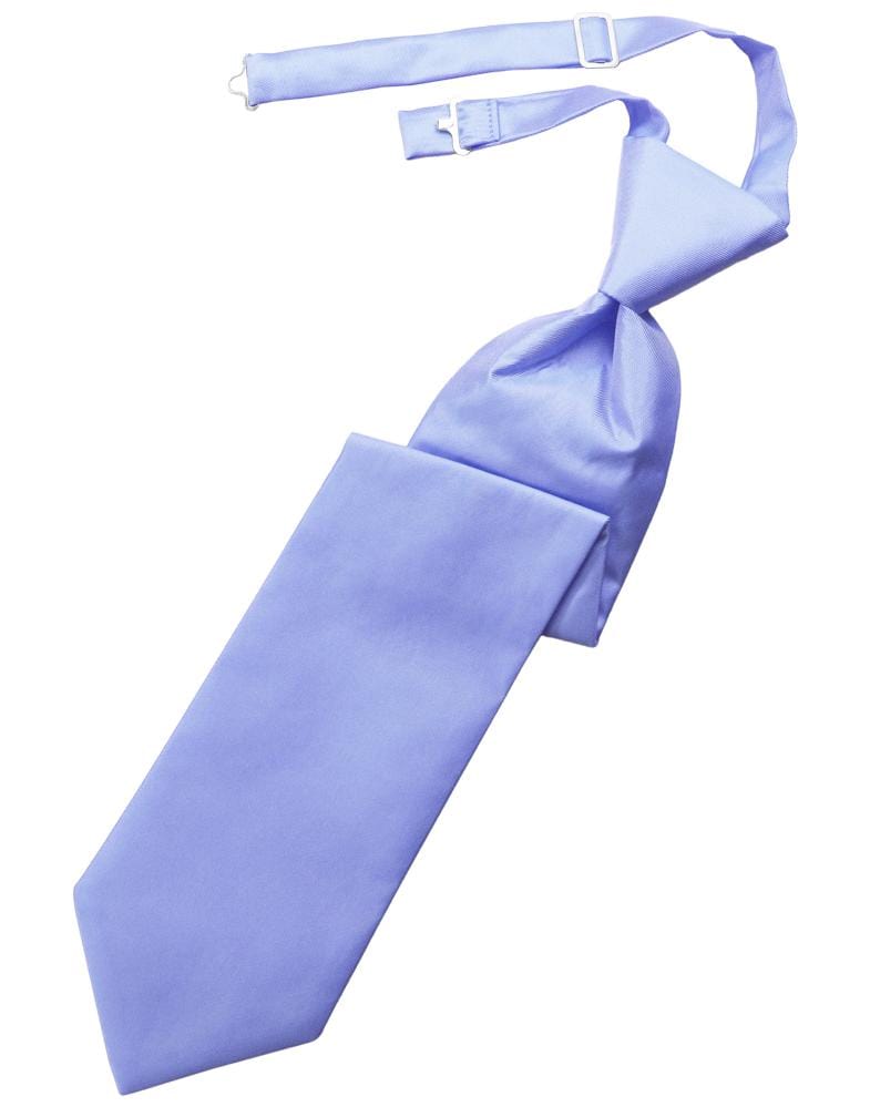 Cardi Cornflower Solid Twill Kids Necktie