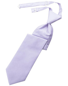 Cardi Periwinkle Solid Twill Kids Necktie