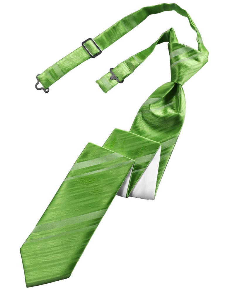 Classic Collection Kelly Striped Satin Skinny Windsor Tie
