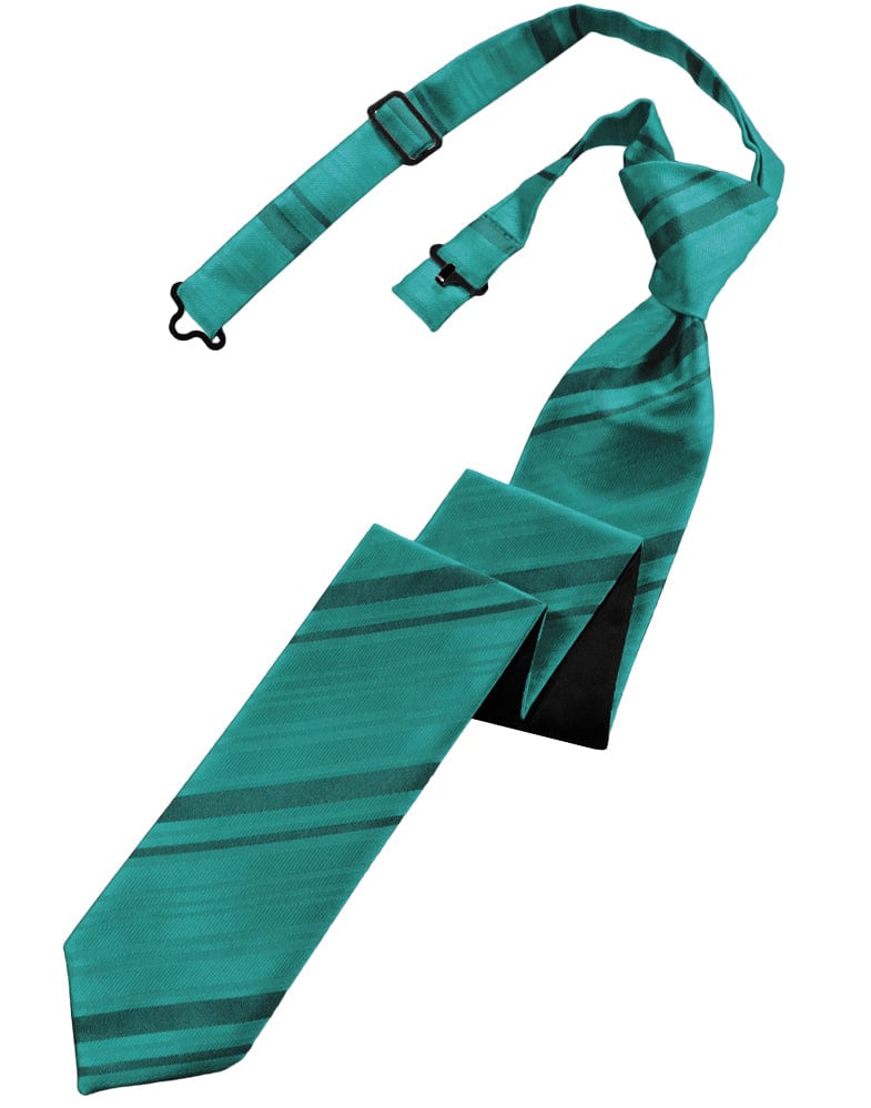 Classic Collection Oasis Striped Satin Skinny Windsor Tie