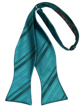 Cardi Self Tie Oasis Striped Satin Bow Tie