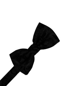 Cardi Pre-Tied Black Tapestry Kids Bow Tie