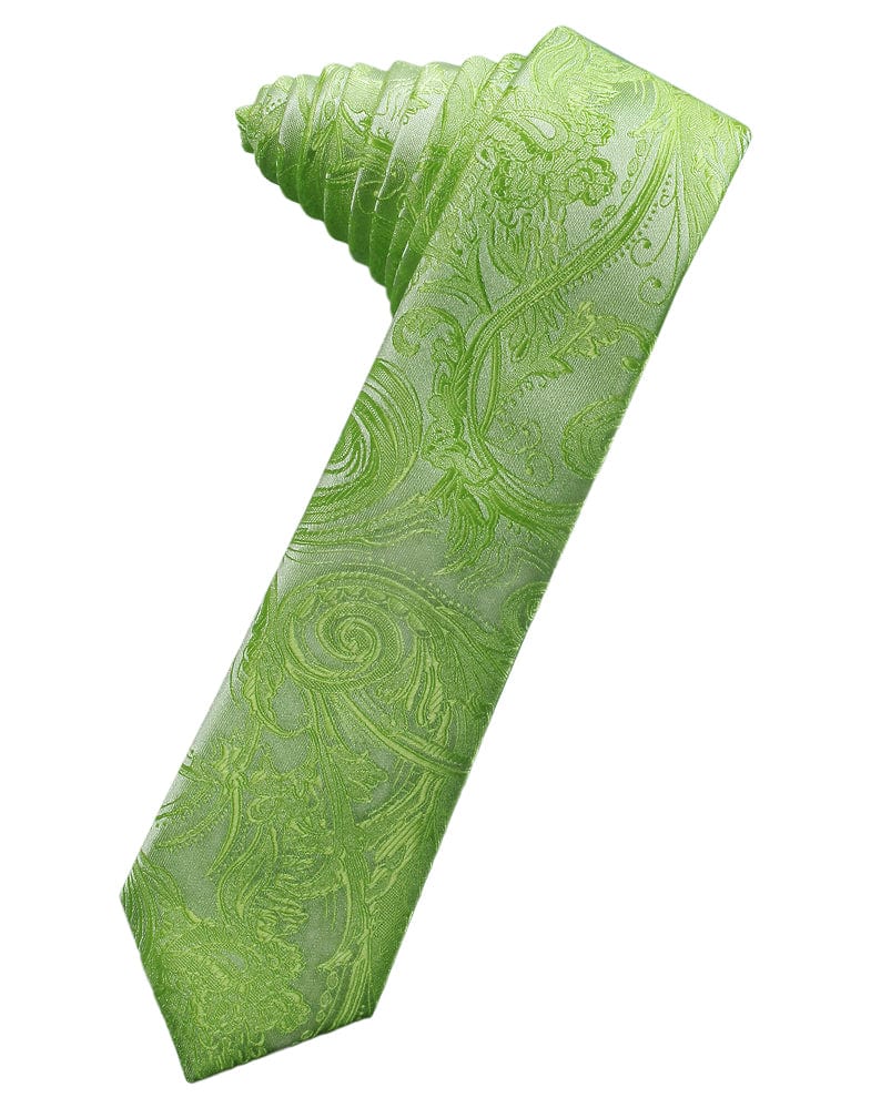 Classic Collection Clover Tapestry Skinny Necktie