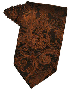 Cardi Cognac Tapestry Necktie
