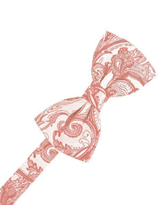 Cardi Pre-Tied Coral Tapestry Kids Bow Tie