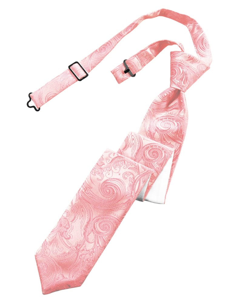Classic Collection Coral Tapestry Skinny Windsor Tie