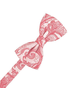 Cardi Pre-Tied Guava Tapestry Kids Bow Tie