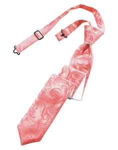 Classic Collection Guava Tapestry Skinny Windsor Tie