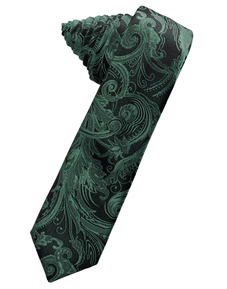 Holly Tapestry Skinny Necktie Holly Tapestry Skinny Necktie
