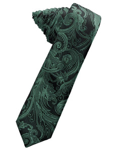Classic Collection Holly Tapestry Skinny Necktie