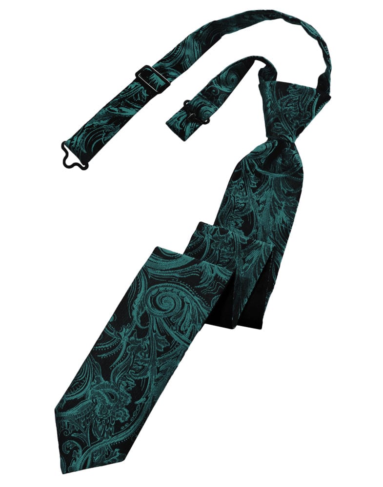 Classic Collection Jade Tapestry Skinny Windsor Tie