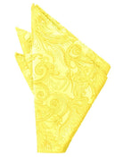 Cardi Lemon Tapestry Pocket Square