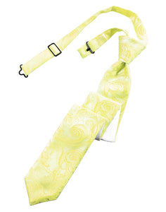 Classic Collection Lemon Tapestry Skinny Windsor Tie