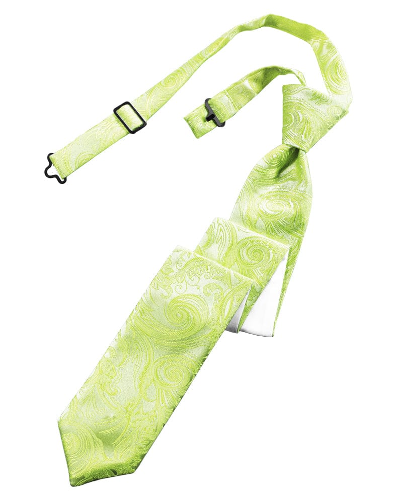 Classic Collection Lime Tapestry Skinny Windsor Tie