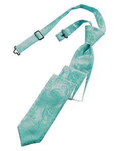 Classic Collection Mermaid Tapestry Skinny Windsor Tie
