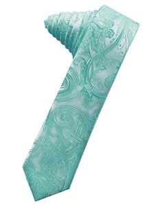 Classic Collection Mermaid Tapestry Skinny Necktie