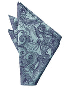 Cardi Periwinkle Tapestry Pocket Square