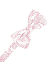 Cardi Pre-Tied Pink Tapestry Bow Tie