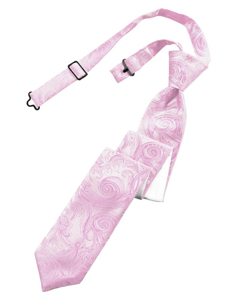 Classic Collection Rose Petal Tapestry Skinny Windsor Tie