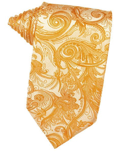 Cardi Tangerine Tapestry Necktie