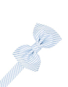 Cardi Powder Blue Venetian Kids Bow Tie