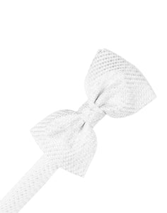 Cardi White Venetian Bow Tie