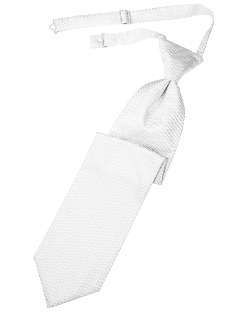 Cardi White Venetian Kids Necktie